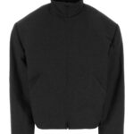 Balenciaga Slate Linen Blend Jacket