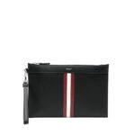 Bally Mythos Stripe-detail Clutch Bag