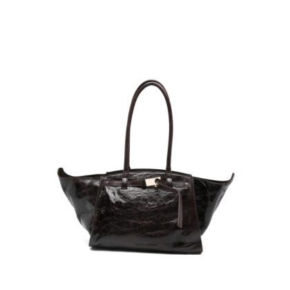 Benedetta Bruzziches Large Mame Leather Tote Bag