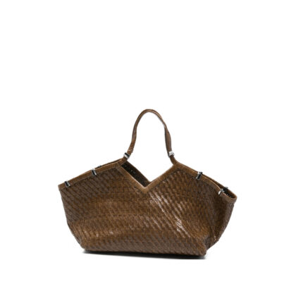 Benedetta Bruzziches Large Usha Hand-woven Tote Bag