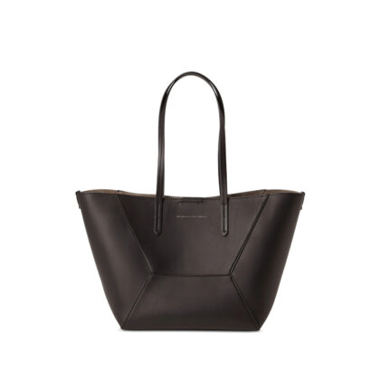 Brunello Cucinelli BC Duo Small Bag In Calfskin With Monili