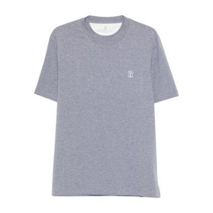 Brunello Cucinelli Logo Crew-neck T-shirt