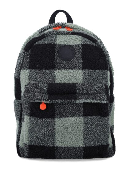 Check Shearling Backpack Stella Mccartney Kids