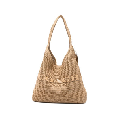 Coach 39 Brooklyn Embossed-logo Shoulder Bag