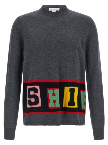 Comme des Garçons Shirt Intarsia Sweater