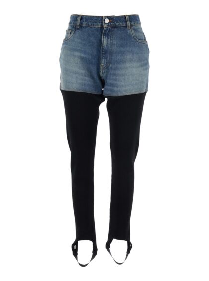 Coperni Two-tone Organic Cotton Pantaloe