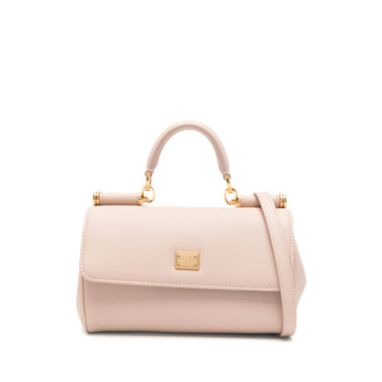 Dolce & Gabbana Mini My Sicily Flap Leather Shoulder Bag