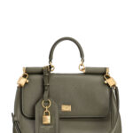 Dolce & Gabbana My Sicily Leather Crossbody Bag