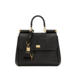 Dolce & Gabbana Small My Sicily Leather Shoulder Bag