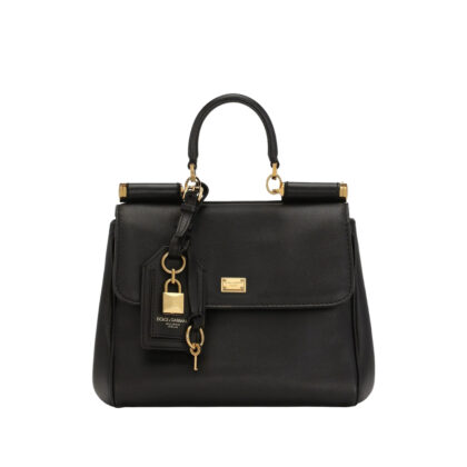 Dolce & Gabbana Small My Sicily Leather Shoulder Bag