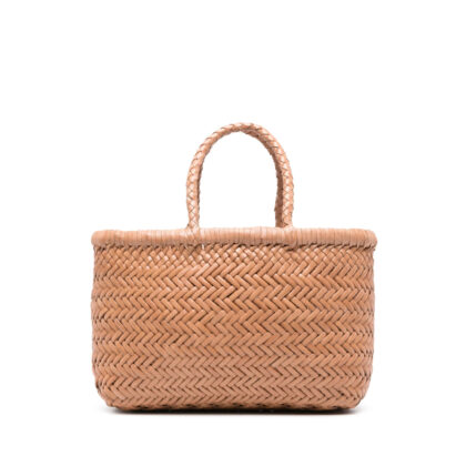 Dragon Diffusion Flat Gora Leather Tote Bag