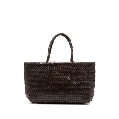 Dragon Diffusion Interwoven Leather Tote Bag