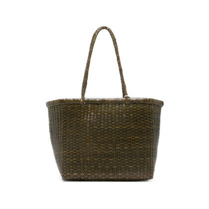 Dragon Diffusion Small Grace Basket Woven Tote Bag