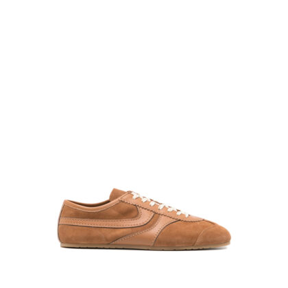 Dries Van Noten Lace-up Suede Sneakers