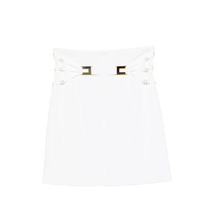 Elisabetta Franchi Logo-detail Mini Skirt