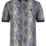 Etro arnica Paisley Polo Shirt