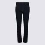Etro Dark Blue Cotton Jeans