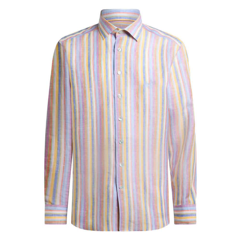 Etro Striped Linen Shirt