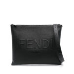 Fendi Fendi After Leather Shoulder Bag