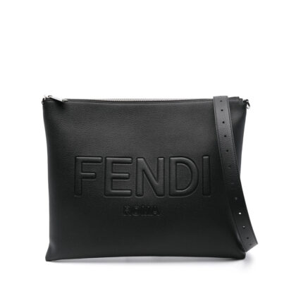 Fendi Fendi After Leather Shoulder Bag