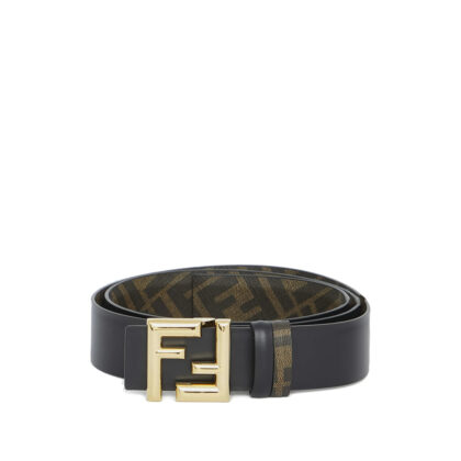 Fendi Logo-buckle Leather Belt