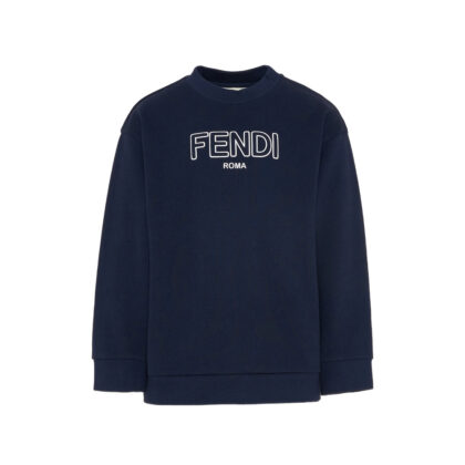 Fendi Logo Crew-neck Sweatshirt