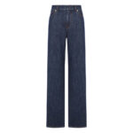Fendi Textured Denim Jeans