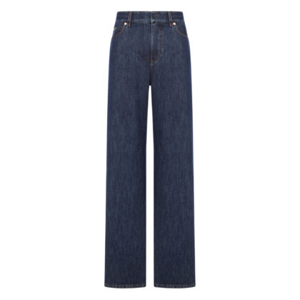 Fendi Textured Denim Jeans