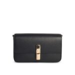 Furla iride Small Black Leather Crossbody Bag