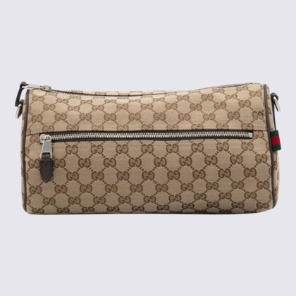 Gucci Beige Leather Crossbody Bag