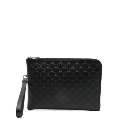 Gucci Embossed Clutch Bag