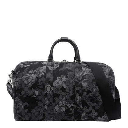 Gucci Large Gg Logo Duffle Bag