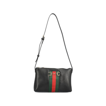 Gucci Mini Horsebit-detail Web-stripe Shoulder Bag