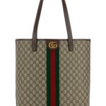 Gucci Printed Canvas Medium Ophidia Shopping Bag