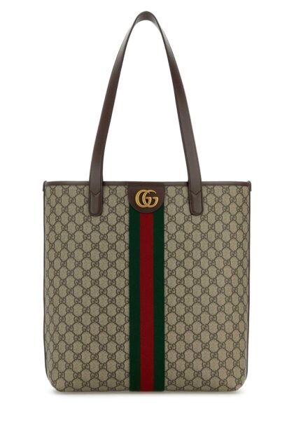 Gucci Printed Canvas Medium Ophidia Shopping Bag