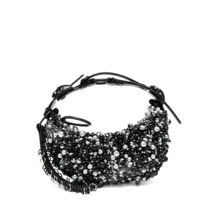Innerraum Pearls Embellished Cross Body Bag