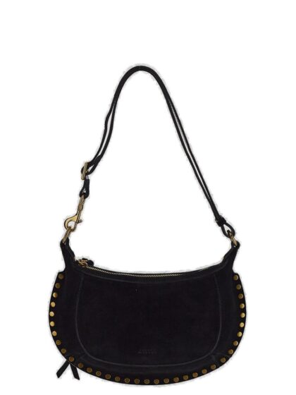 Isabel Marant Oskan Moon Zipped Medium Shoulder Bag