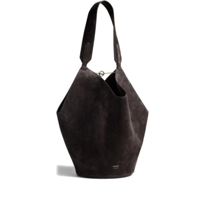 Khaite Suede Shoulder Bag