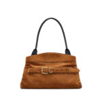 Marc Jacobs Large Dakota Belt-buckle Suede Shoulder Bag