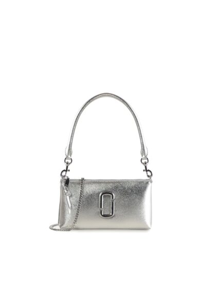 Marc Jacobs Metallic Snapshot Leather Bag