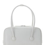 Marge Sherwood Shoulder Bag soft Boston Small With White Leather Details For Women