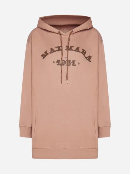Max Mara Adito Logo Cotton Hoodie