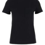 Max Mara Black Cotton Papaia T-shirt