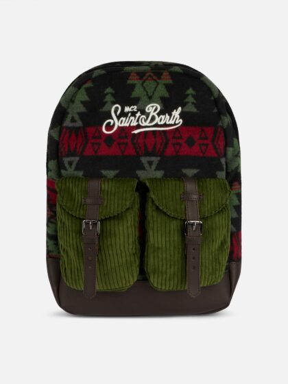 MC2 Saint Barth Backpack With Navajo Print