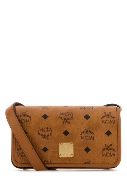MCM Printed Canvas Aren Crossbody Bag