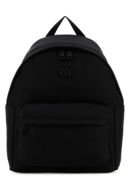 Moncler Black Canvas New Pierrick Backpack