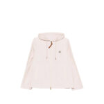 Moncler Sarracenia Hooded Contrast-trim Jacket