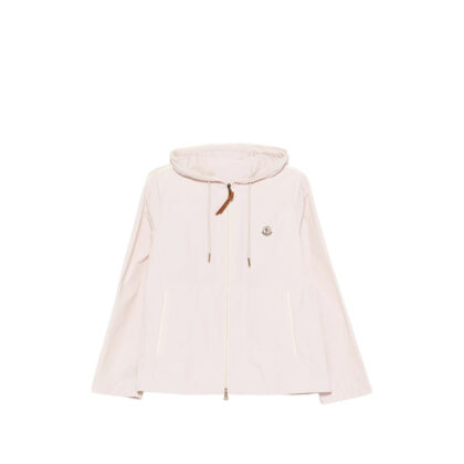 Moncler Sarracenia Hooded Contrast-trim Jacket