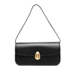 Neous Polished-finish Shoulder Bag