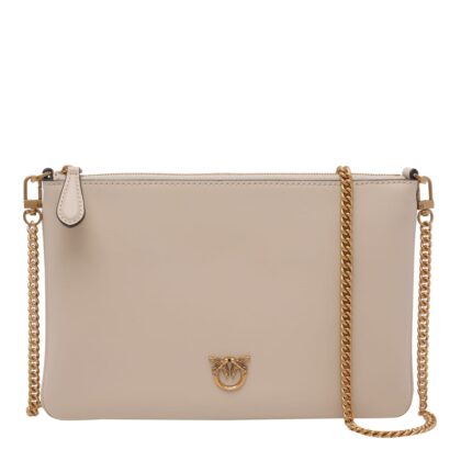 Pinko Flat Classic Crossbody Bag